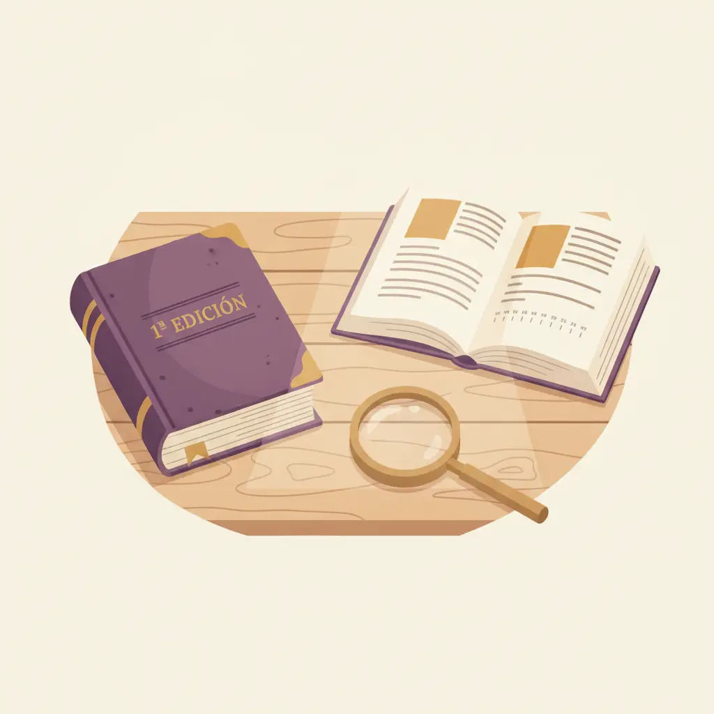 Diferencia entre primera edición y reedición en libros