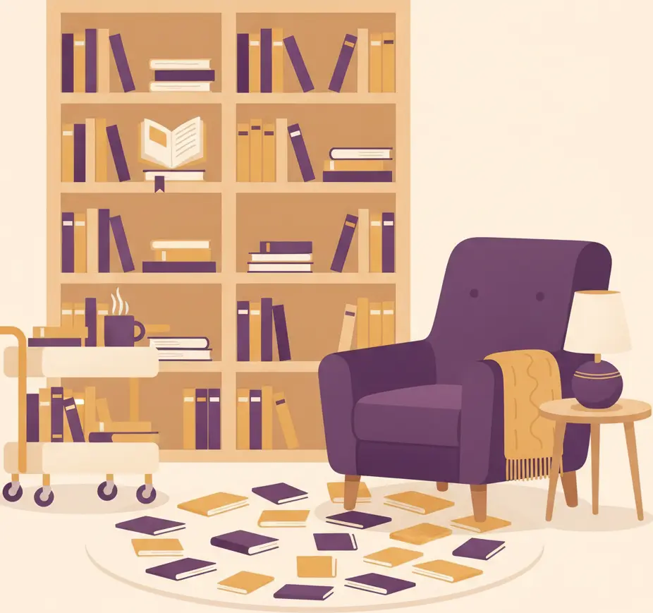 Ideas para organizar una biblioteca personal pequeña
