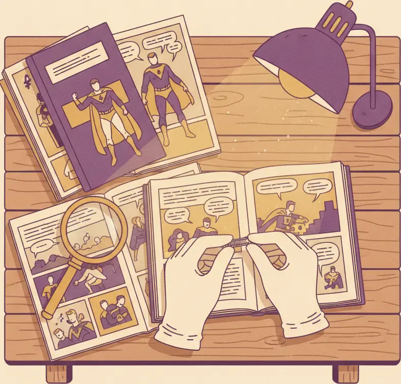 Cómo tasar una colección de cómics antiguos en casa