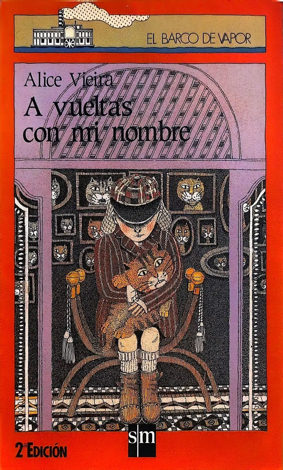 Portada de A vueltas con mi nombre de Elvira Lindo
