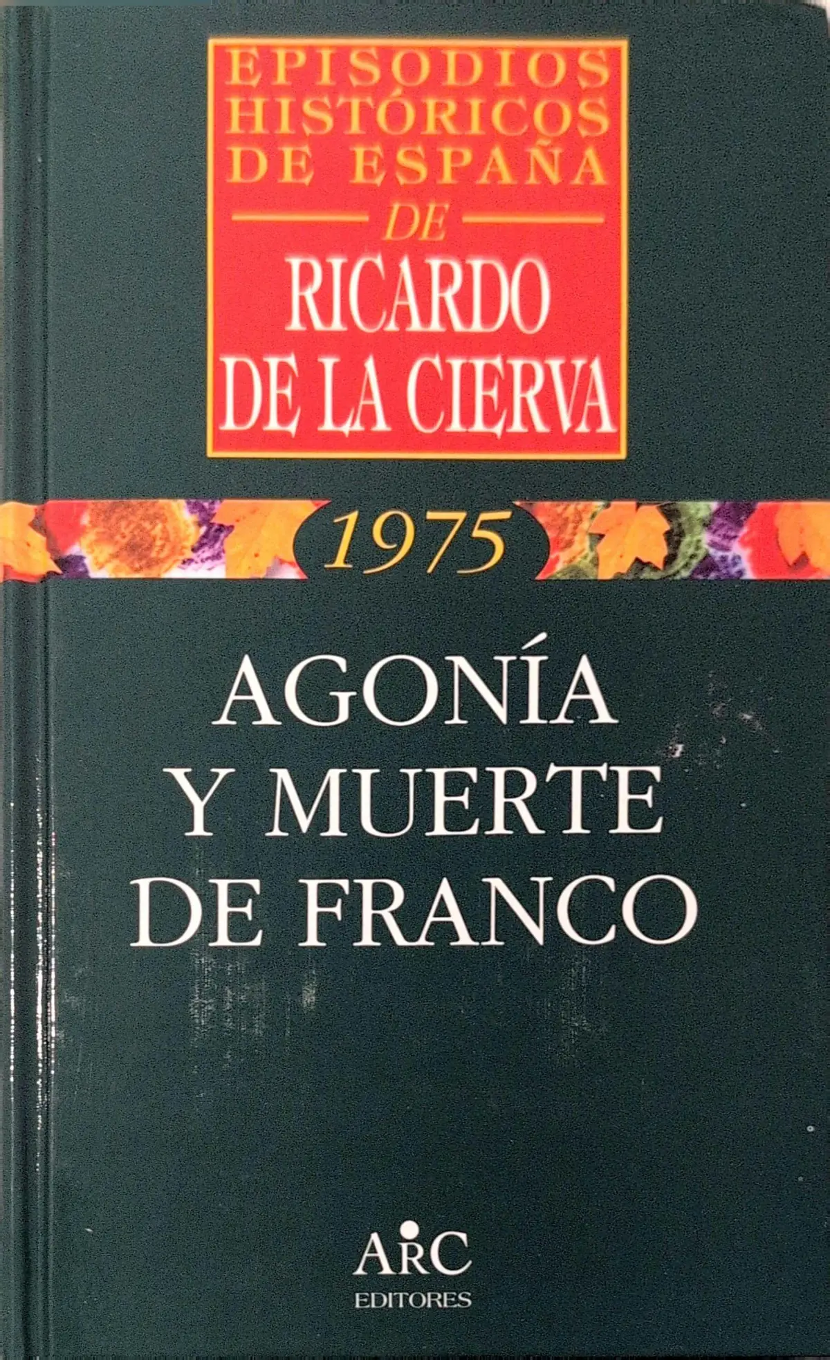 Portada de Agonía y muerte de Franco de Vicente Pozuelo Escudero
