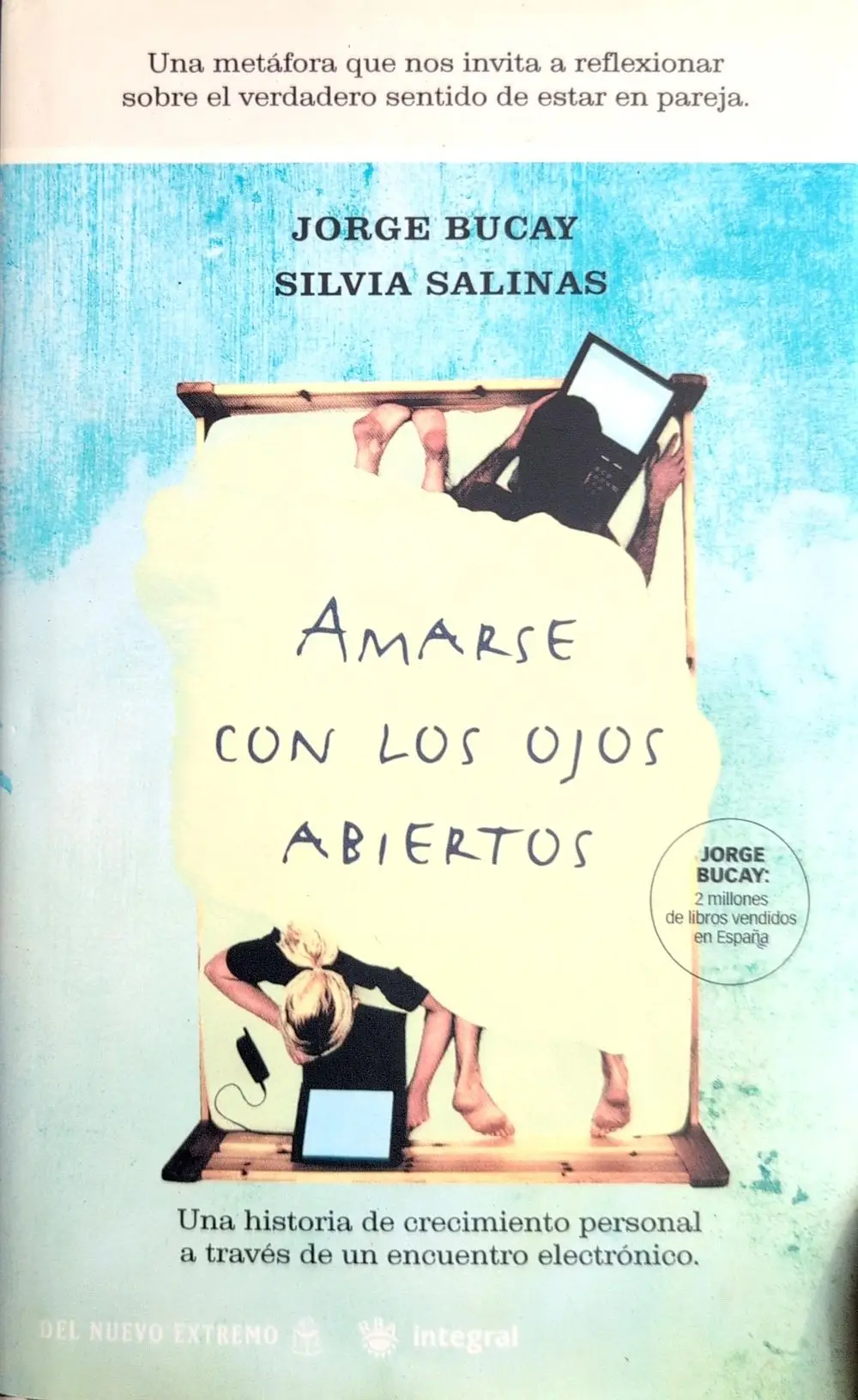 Portada de Amarse con los ojos abiertos de Jorge Bucay