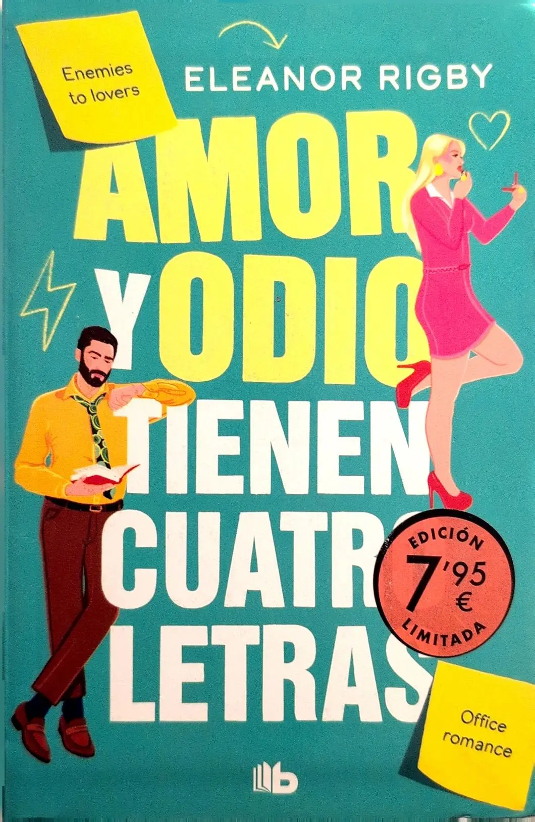 Portada de Amor y odio tienen cuatro letras de Axel Nair Gillespie