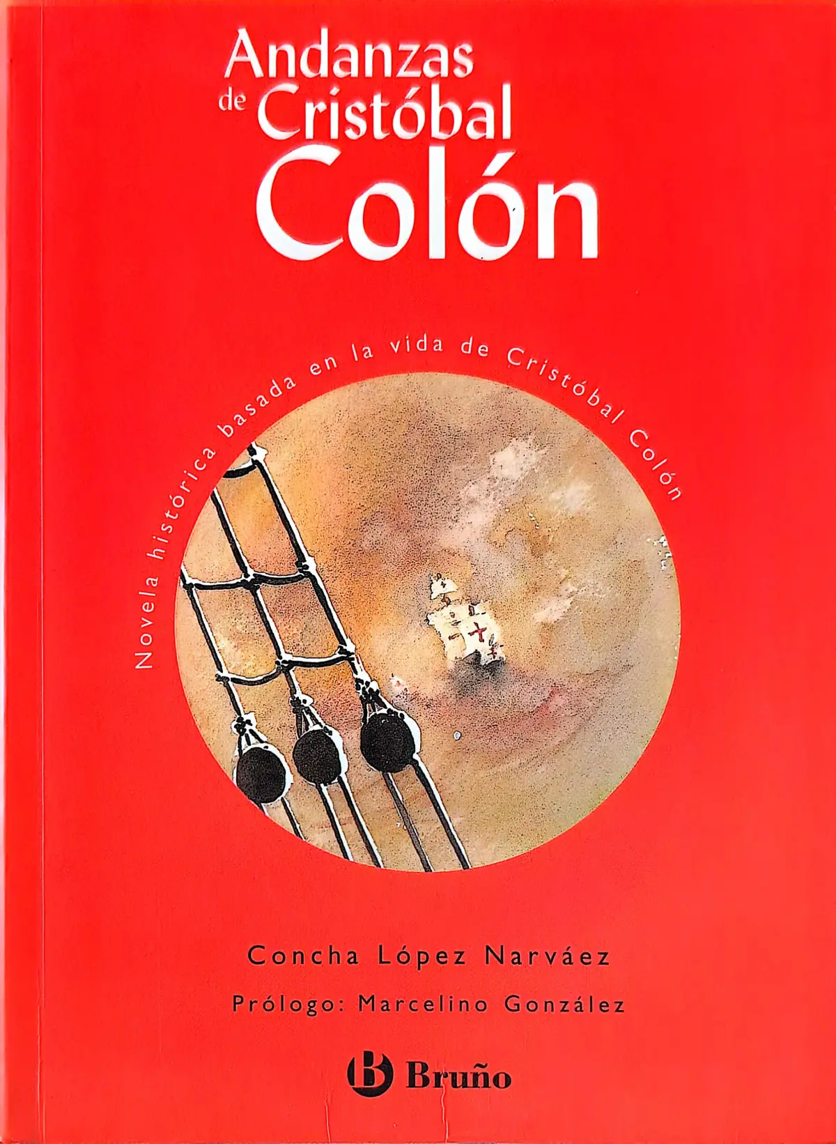 Portada de Andanzas de Cristóbal Colón de Vicenç Llorca