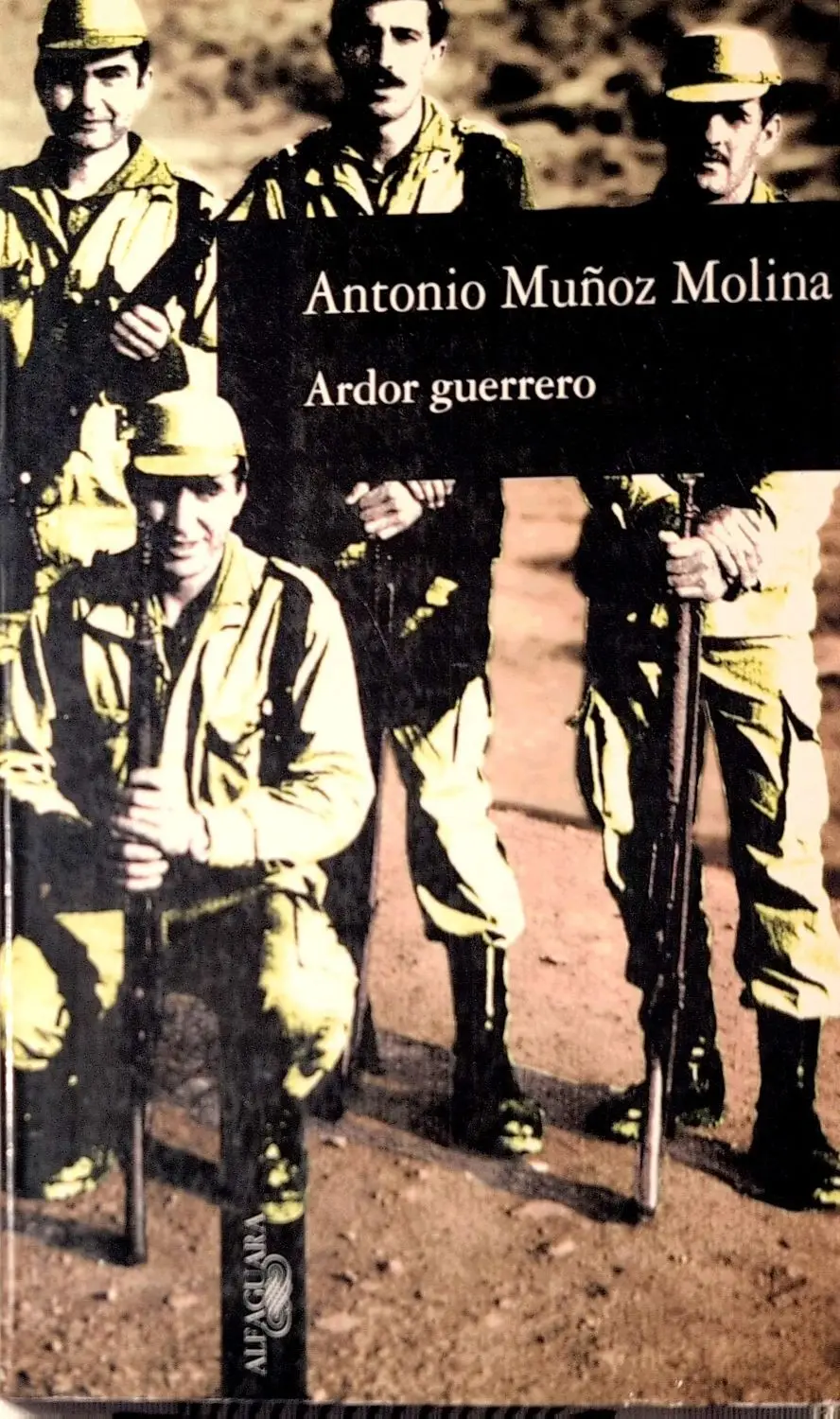 Portada de Ardor guerrero de Arturo Pérez-Reverte