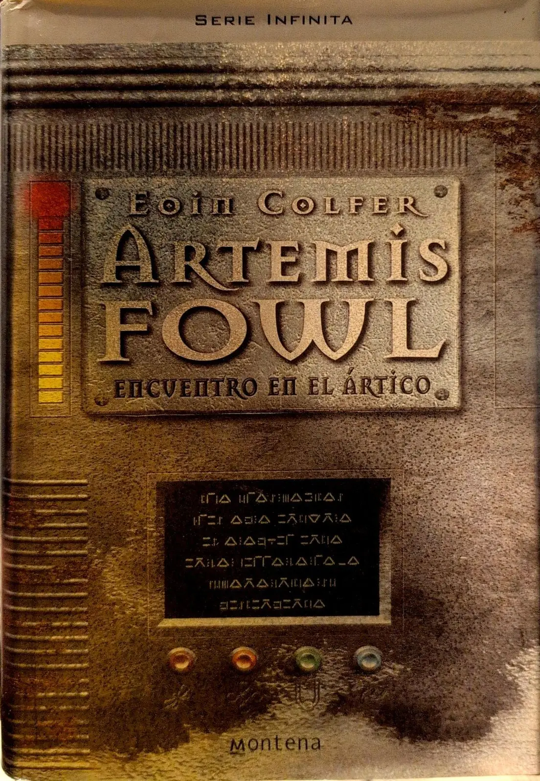 Portada de Artemis Fowl 2: Encuentro en el Ártico de Eoin Colfer