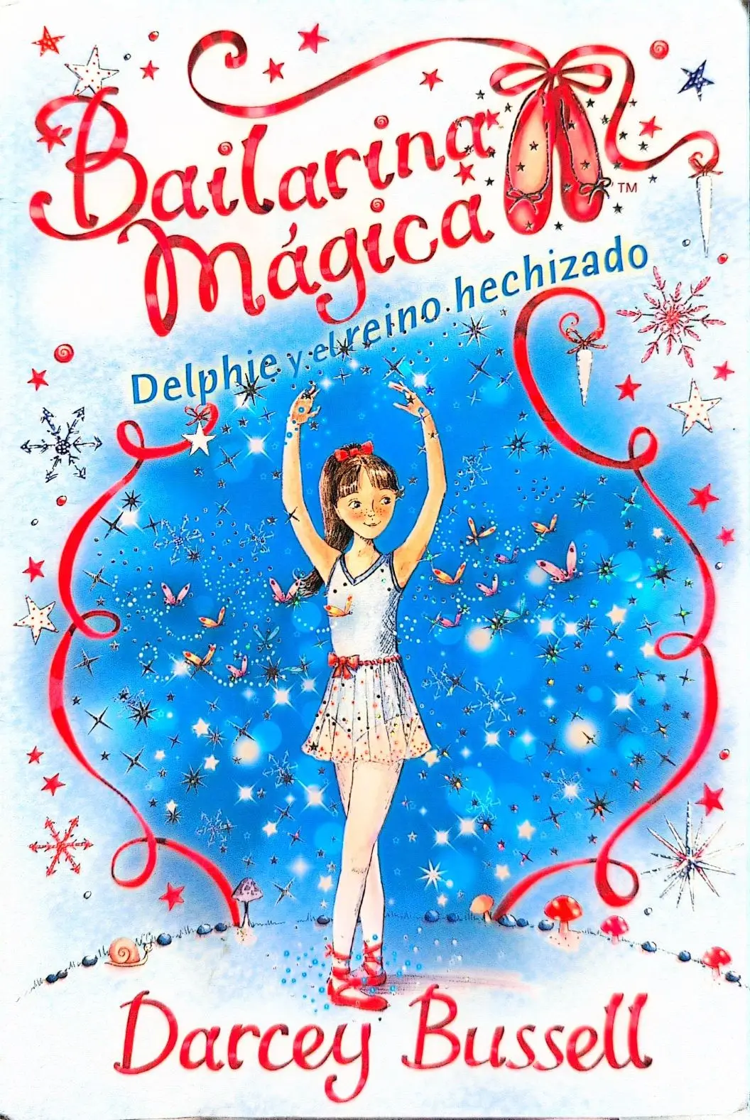 Portada de Bailarina mágica Delphie y el reino hechizado de Anonymous