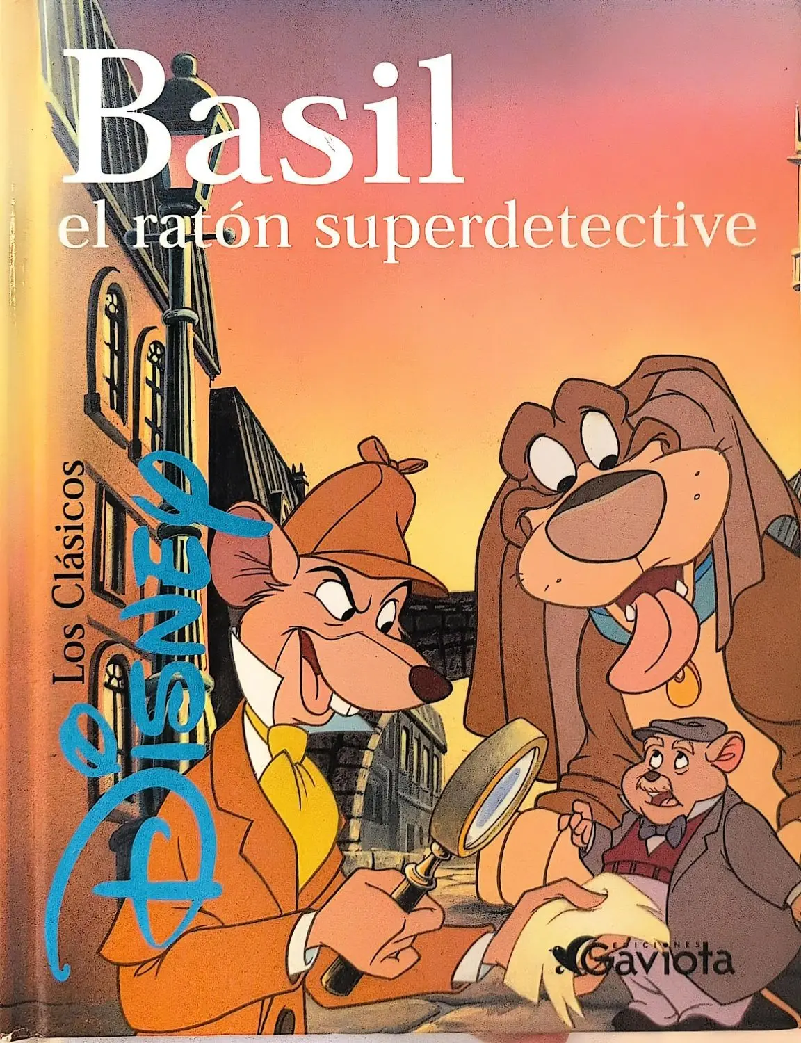 Portada de Basil, el ratón superdetective de Eve Titus