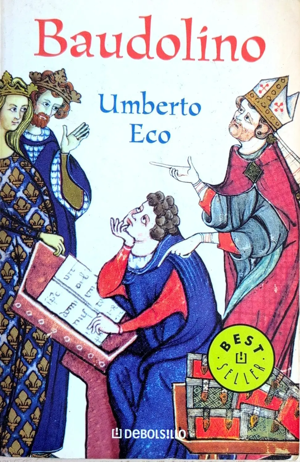 Portada de Baudolino de Umberto Eco