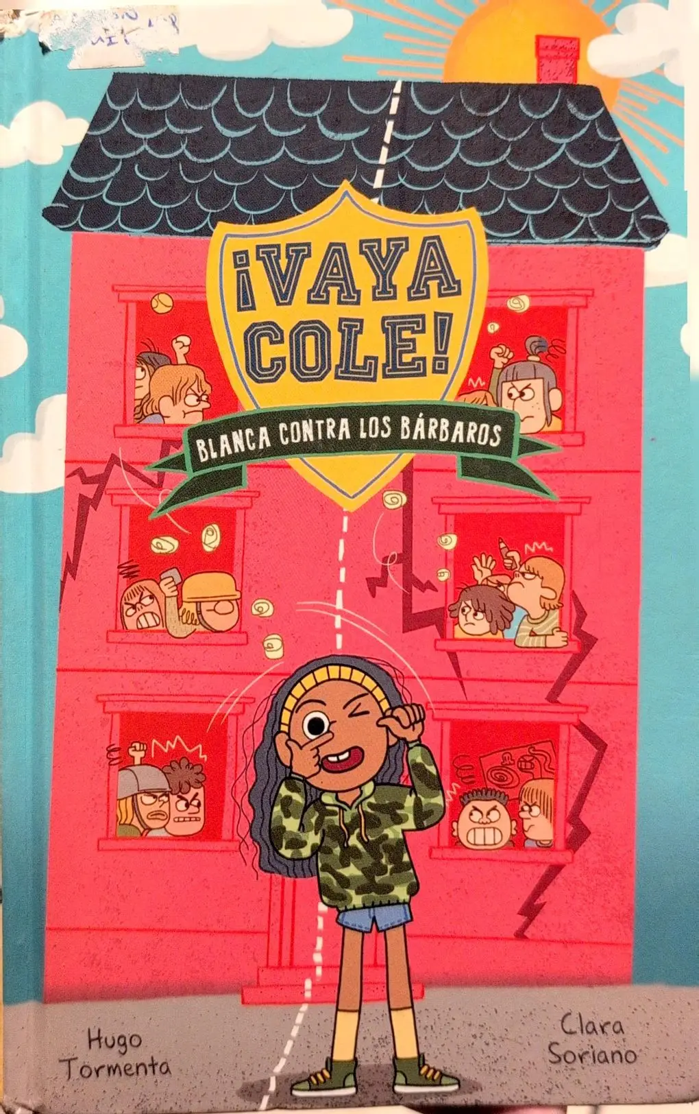 Portada de Blanca contra los bárbaros de Care Santos