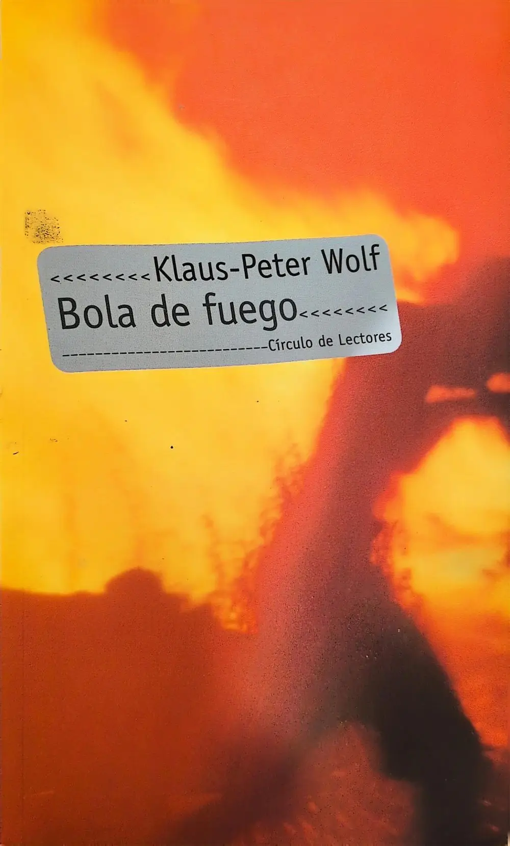 Portada de Bola de fuego de Richard Preston