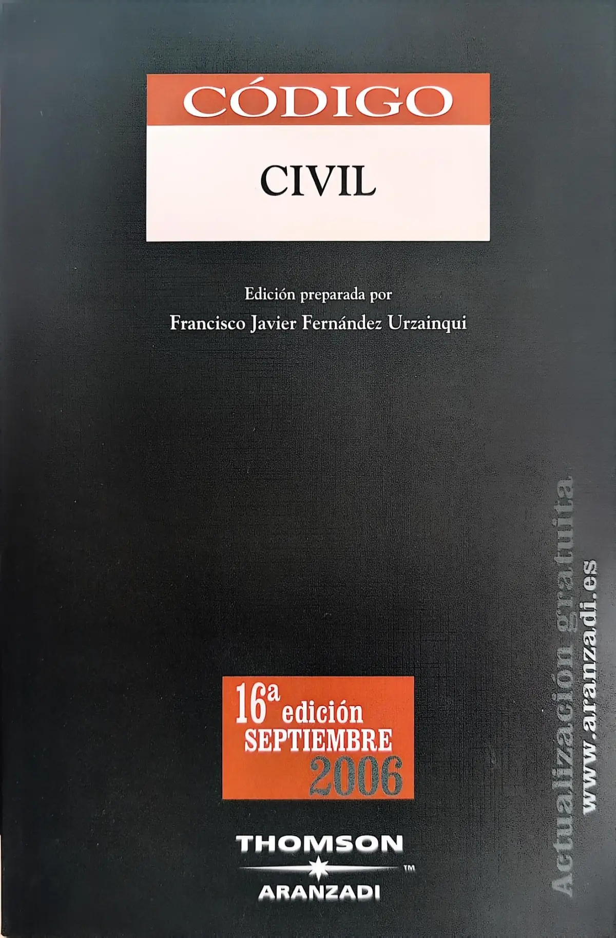 Portada de Código civil de Varios Autores