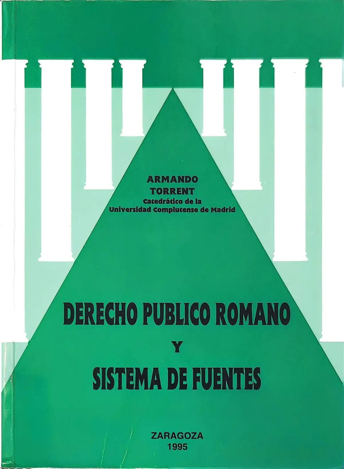 Portada de Derecho público romano y sistema de fuentes de Desconocido