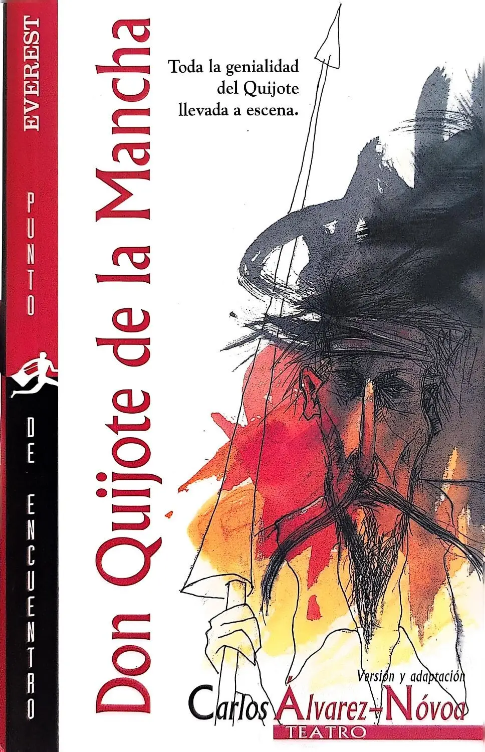 Portada de Don Quijote de la Mancha de Miguel de Cervantes