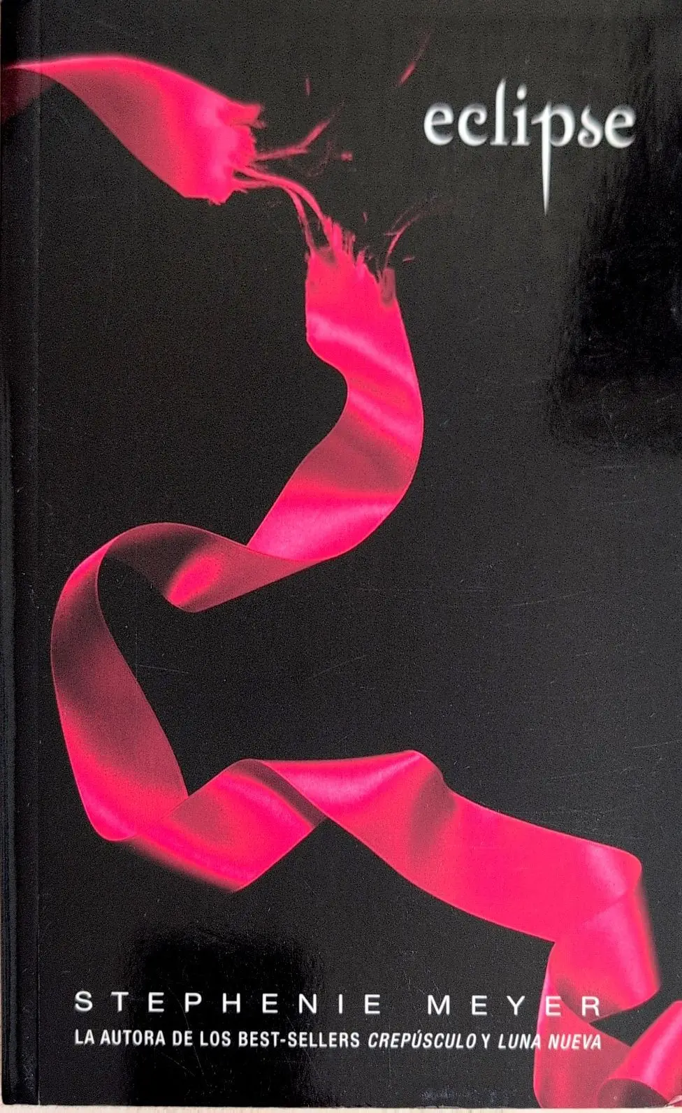 Portada de Eclipse de Stephenie Meyer