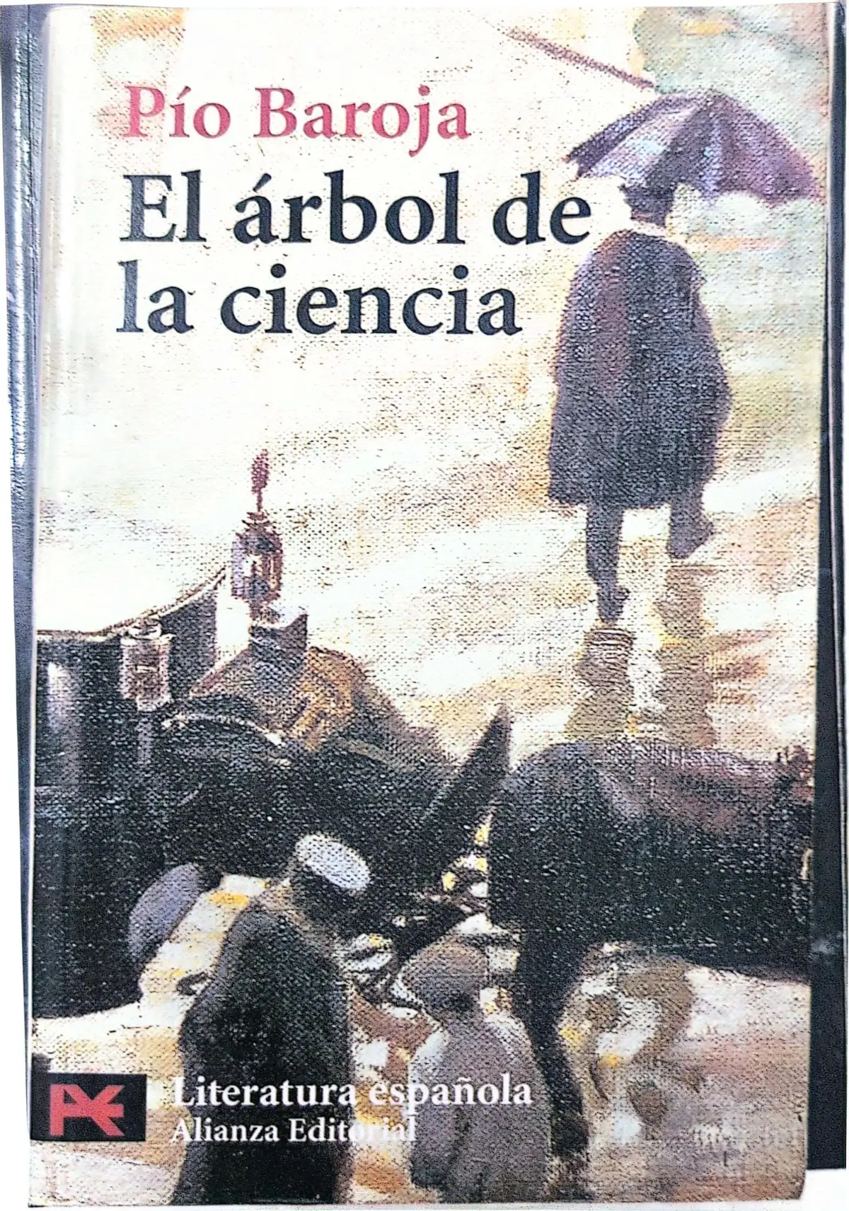 Portada de El árbol de la ciencia de Pío Baroja