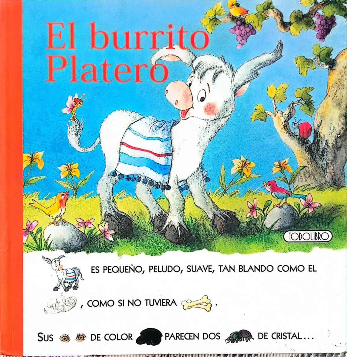 Portada de El burrito Platero de Varios Autores