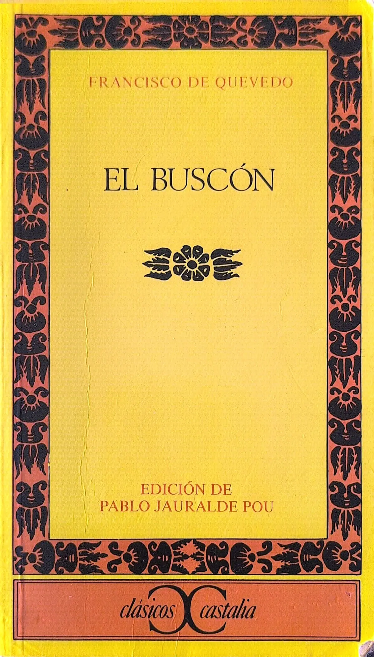 Portada de El buscón de Francisco de Quevedo