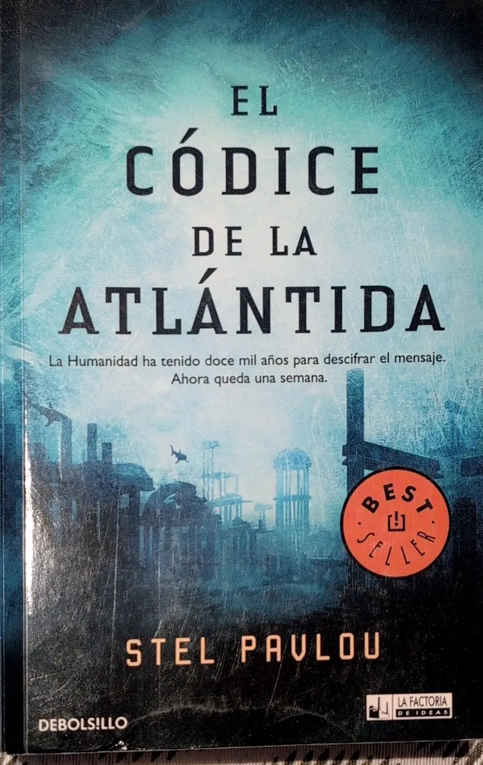 Portada de El códice de la Atlántida de Andy McDermott