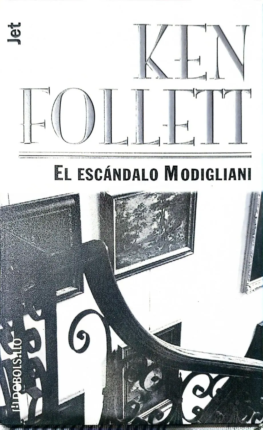 Portada de El Escandalo Modigliani de Ken Follett