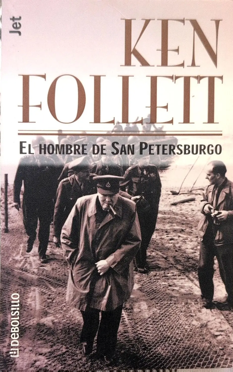 Portada de El Hombre de San Petersburgo de Ken Follett
