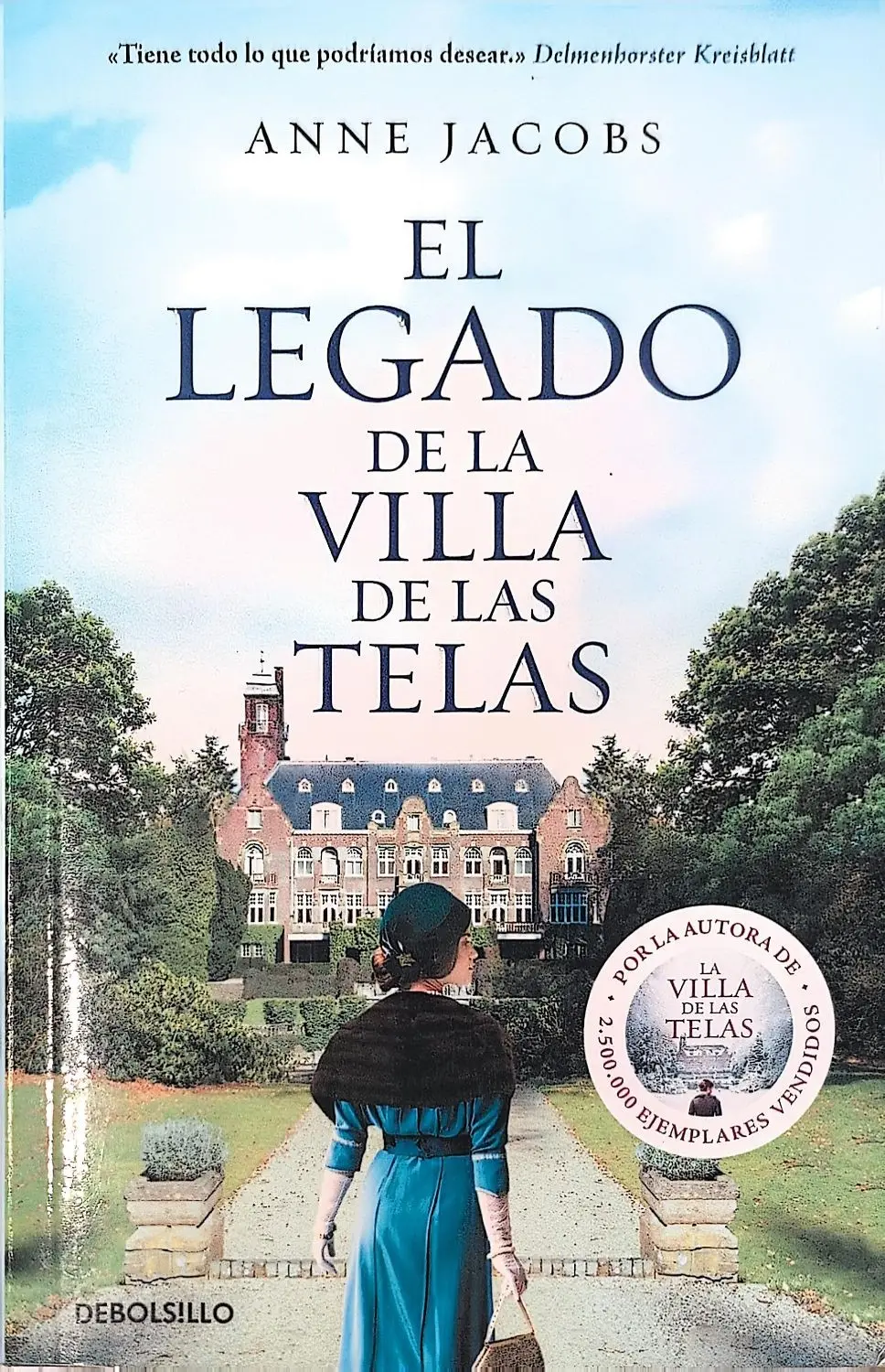 Portada de El legado de la villa de las telas de Anne Jacobs