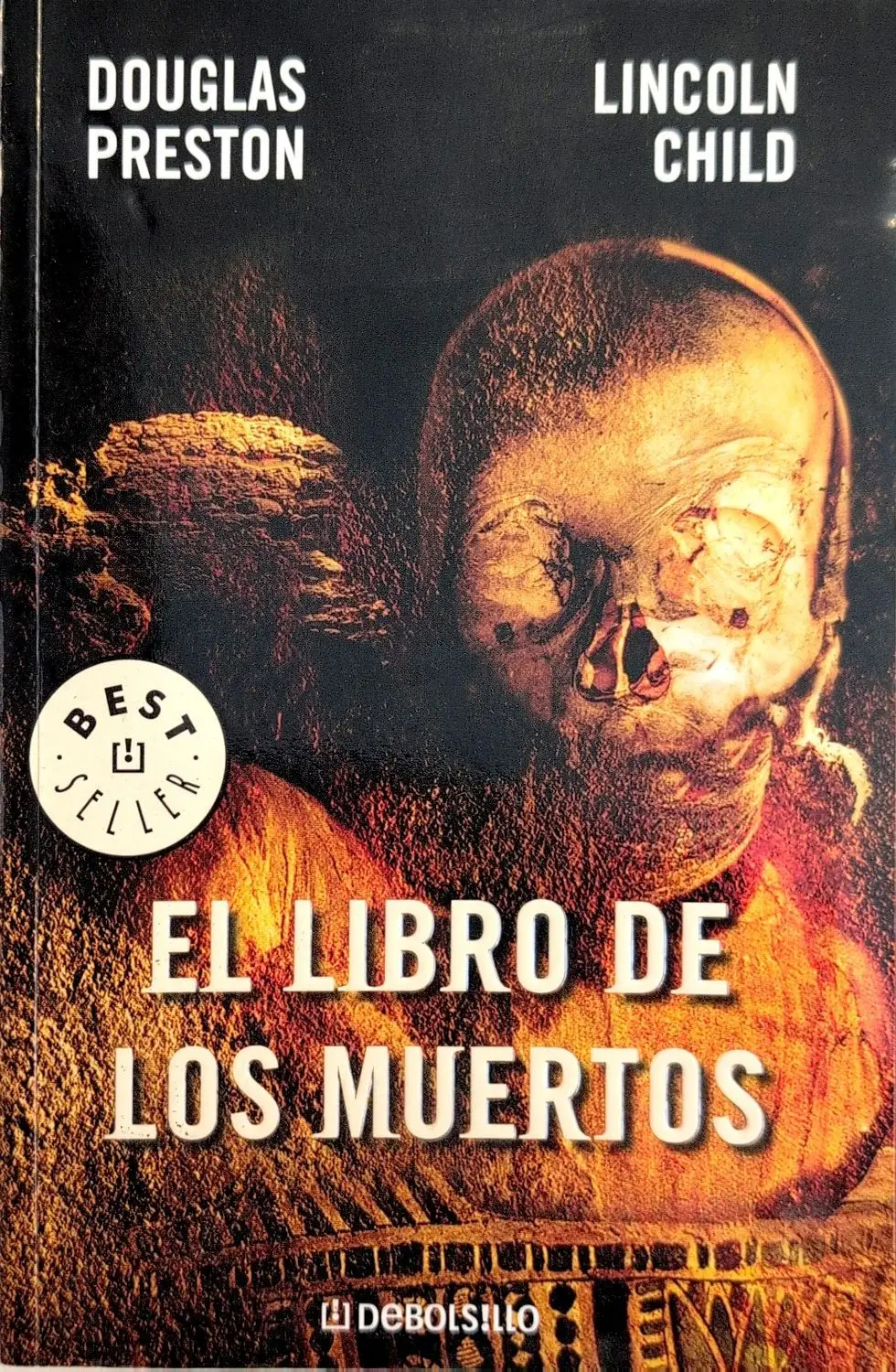 Portada de El libro de los muertos de Douglas Preston, Lincoln Child