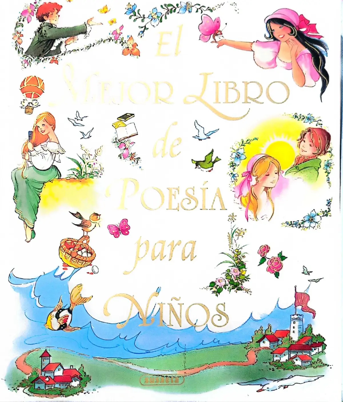 Portada de El mejor libro de poesía para niños de Desconocido