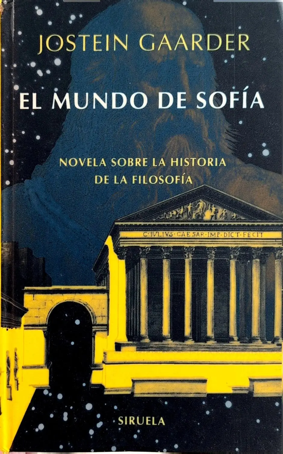 Portada de El mundo de Sofía de Jostein Gaarder