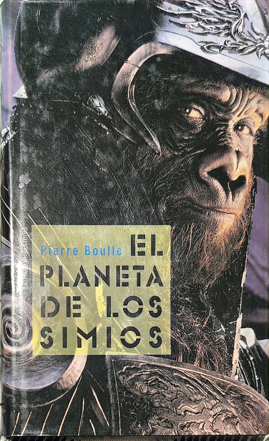 Portada de El Planeta de los simios de Pierre Boulle