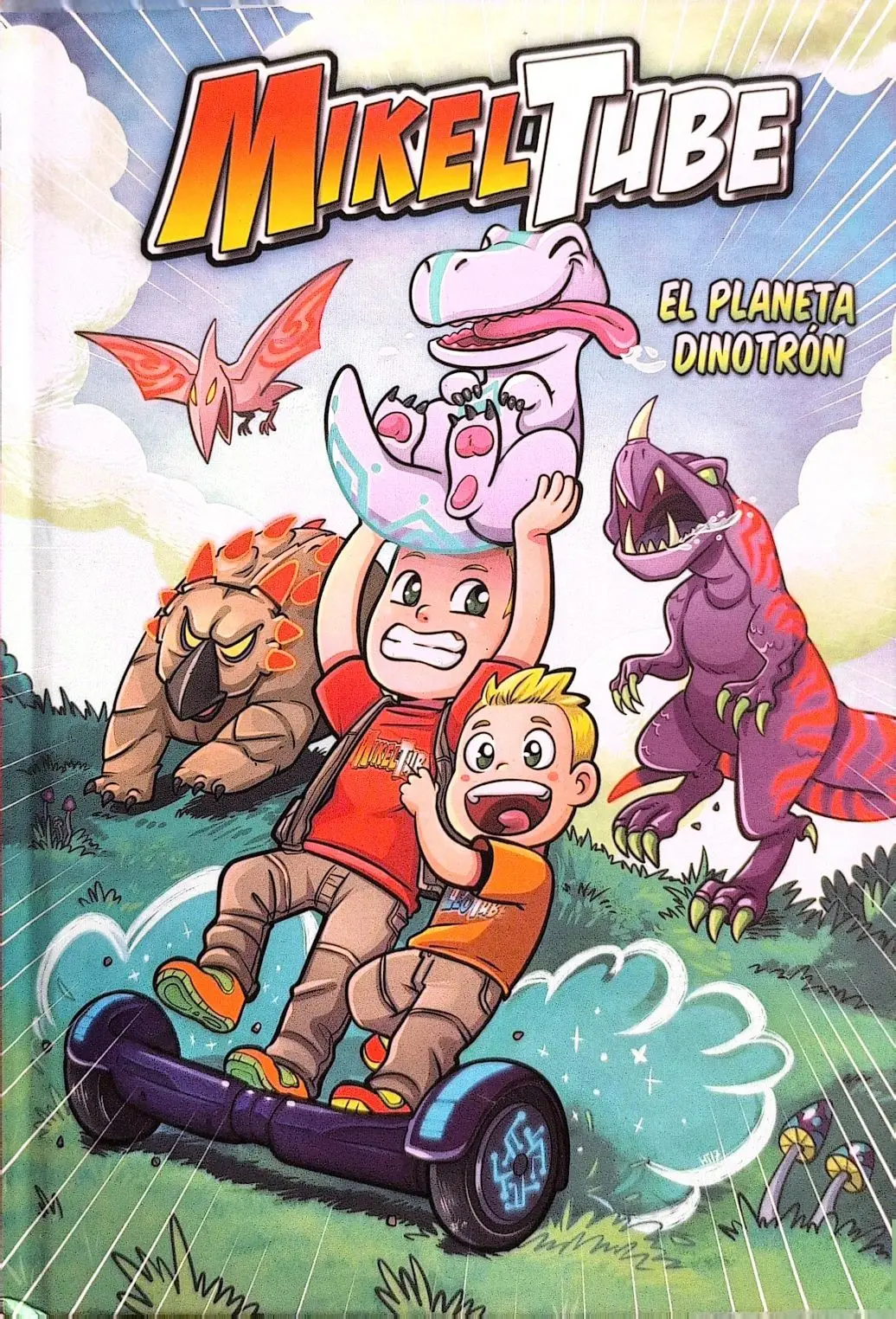 Portada de El planeta Dinotrón de Ed Beascoa