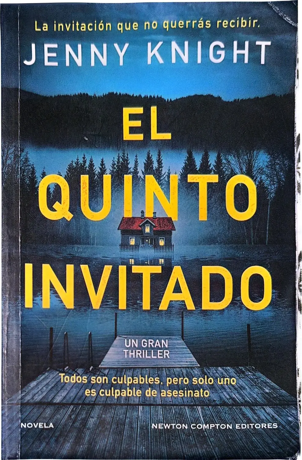 Portada de El quinto invitado de Sasha Wasley