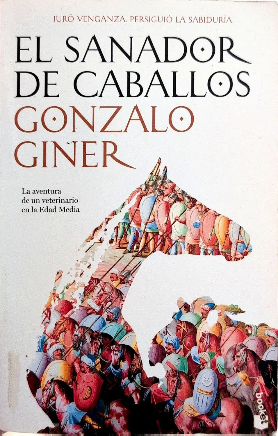 Portada de El sanador de caballos de Gonzalo Giner