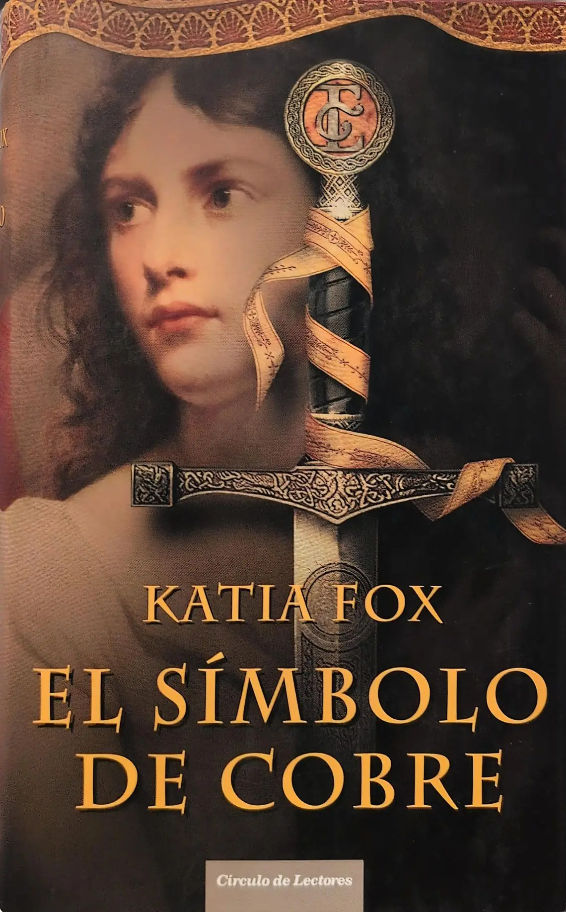 Portada de El símbolo de cobre de Katherine Neville