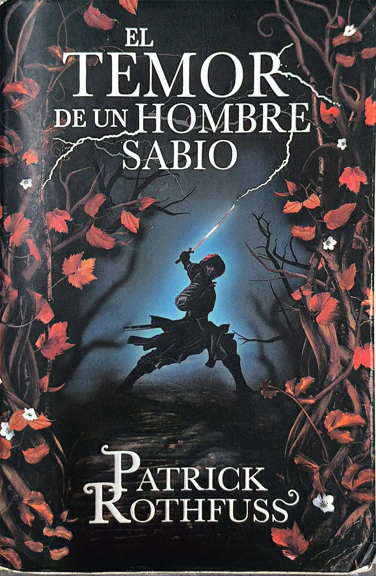 Portada de El temor de un hombre sabio de Patrick Rothfuss