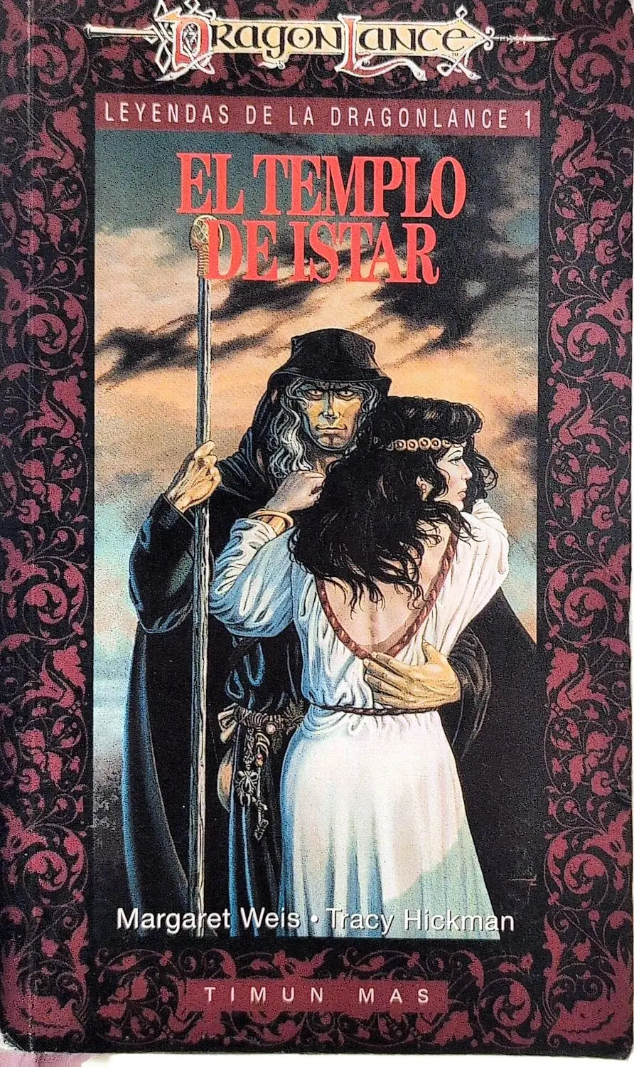 Portada de El templo de Istar de Margaret Weis