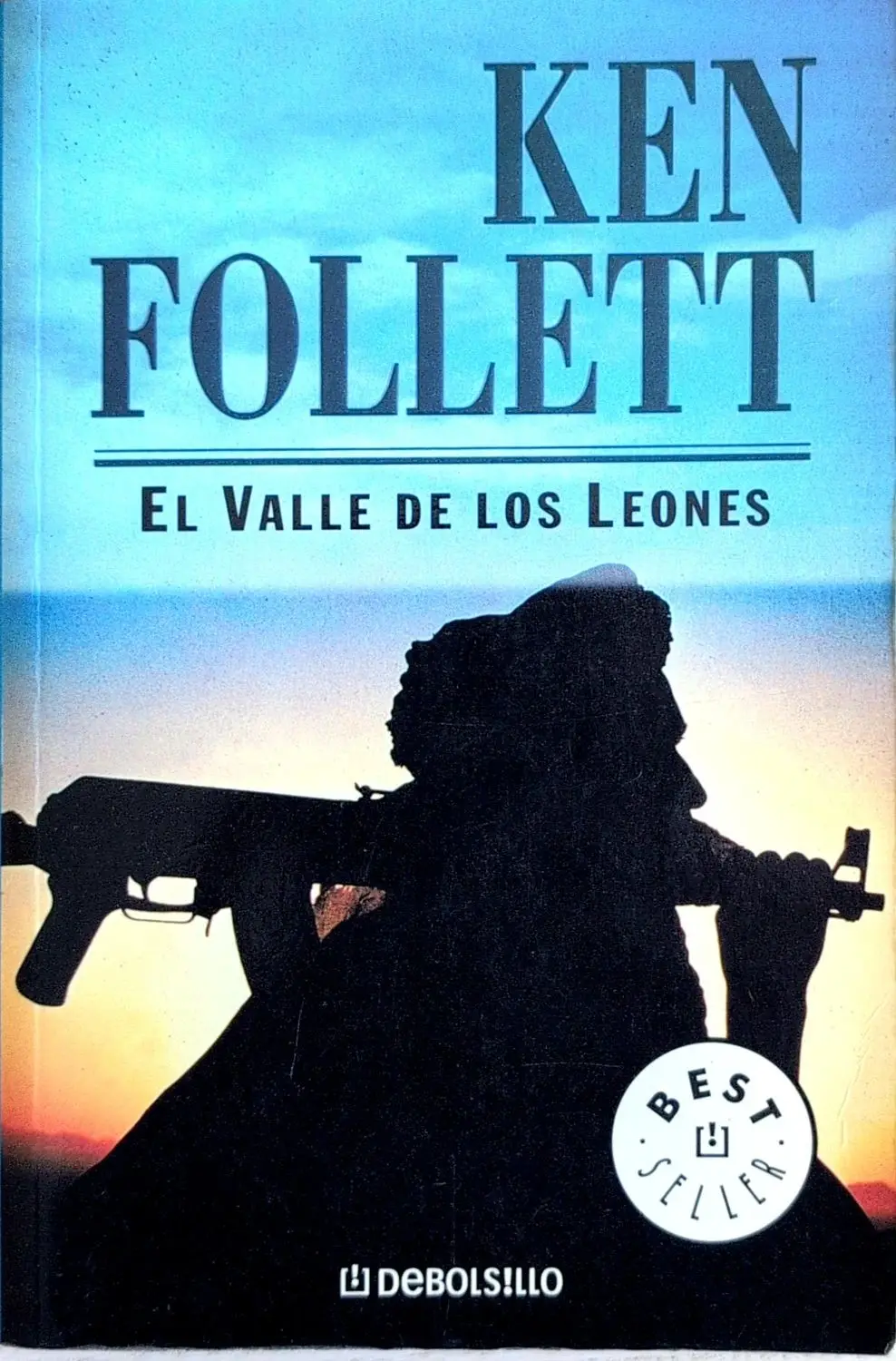 Portada de El valle de los leones de Ken Follett