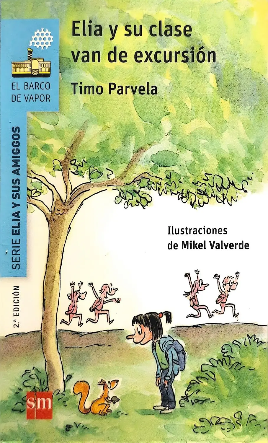 Portada de Elia y su clase van de excursión de Rocío Martínez