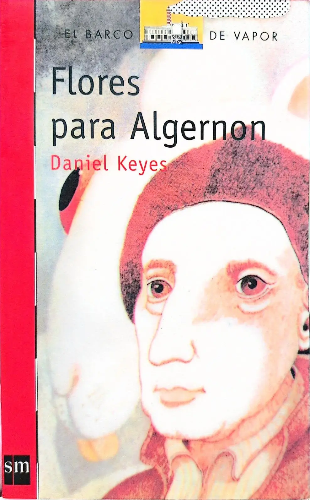 Portada de Flores para Algernon de Daniel Keyes