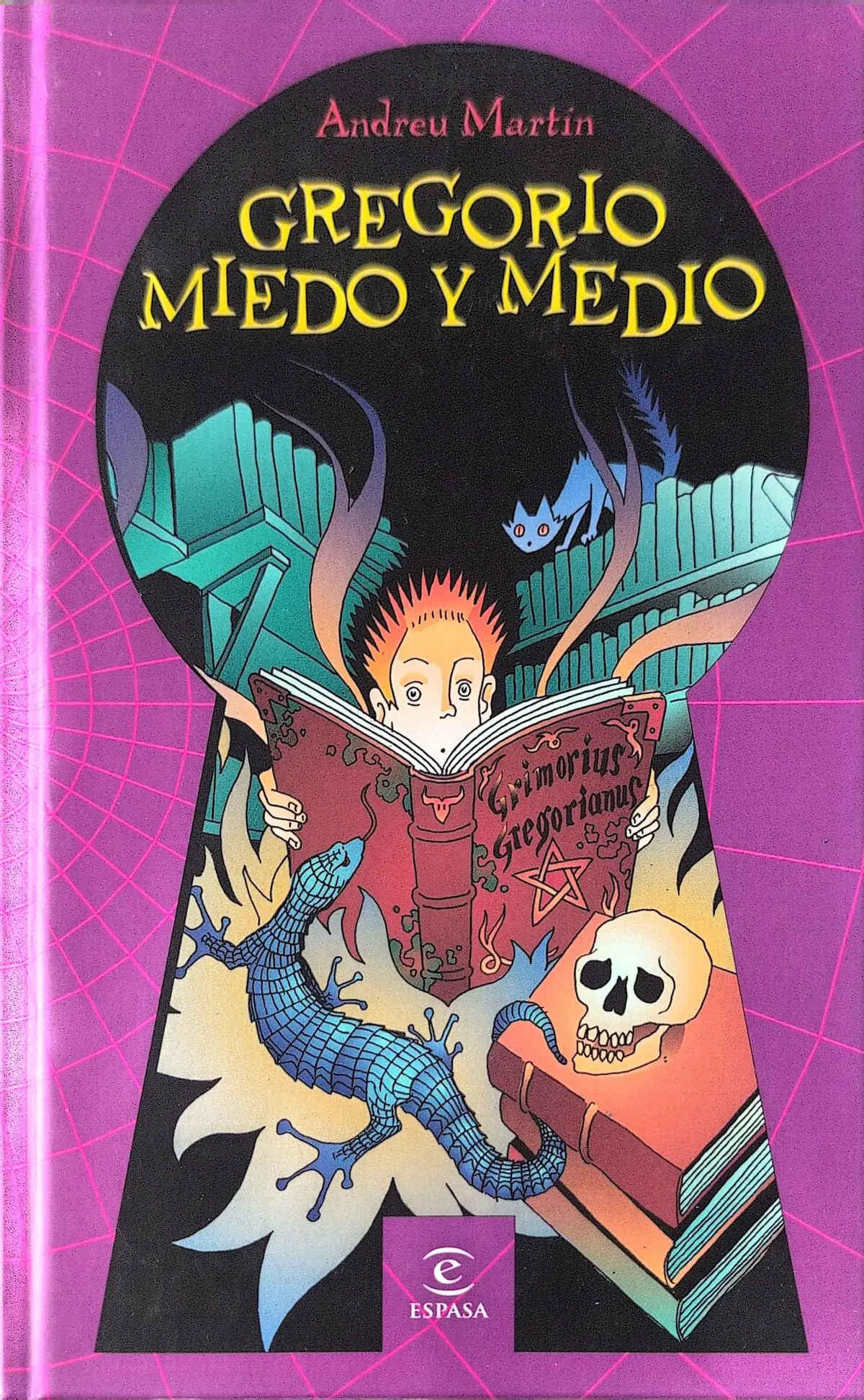 Portada de Gregorio miedo y medio de Christine Nöstlinger