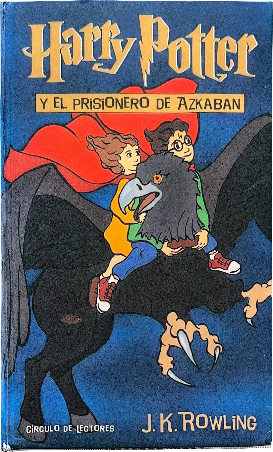 Portada de Harry Potter y el Prisionero de Azkaban de J. K. Rowling