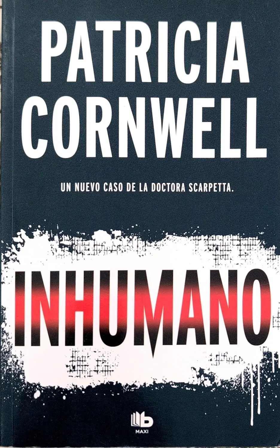 Portada de Inhumano de Patricia Cornwell