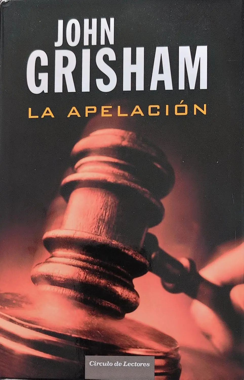 Portada de La apelación de John Grisham