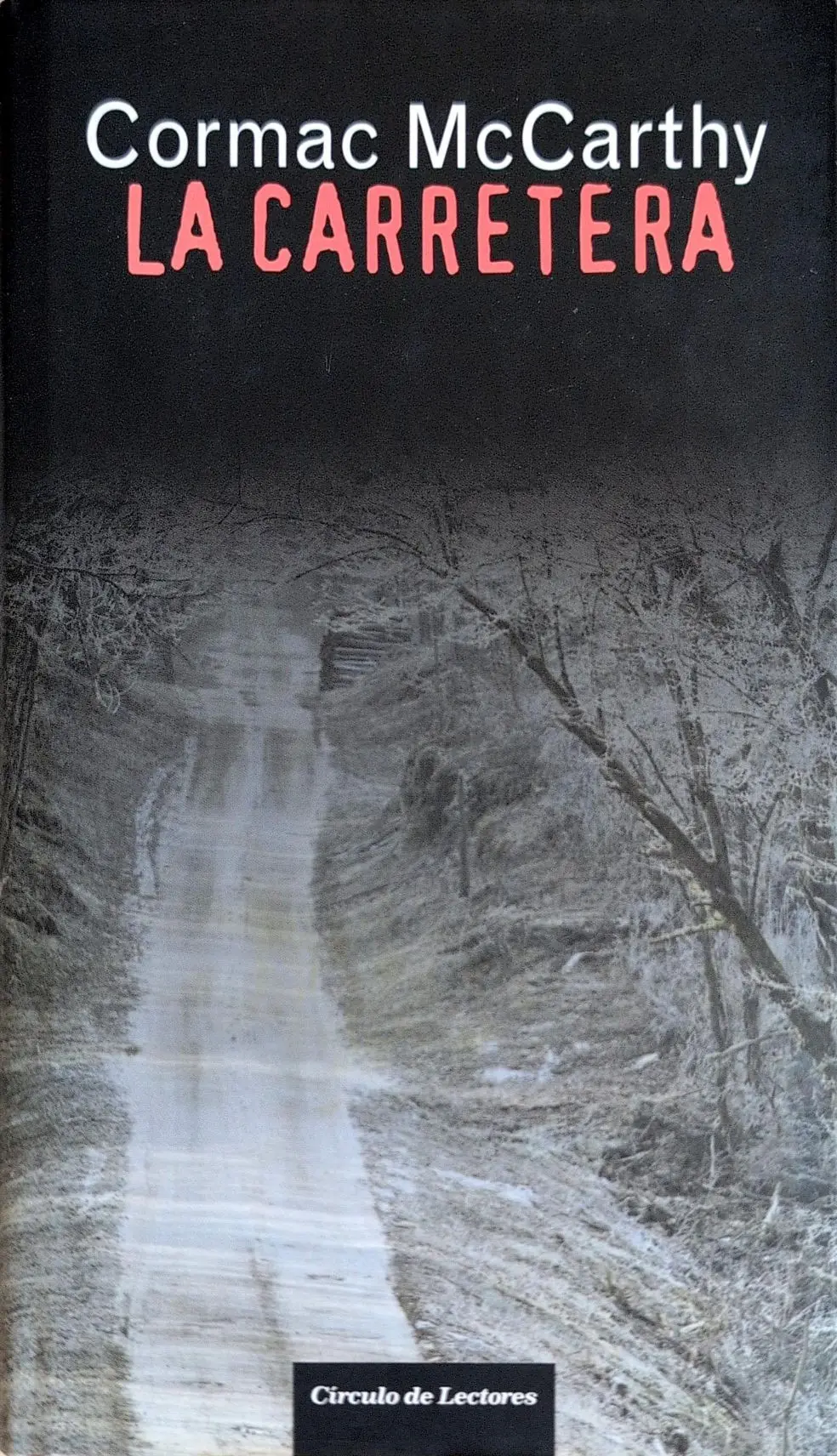 Portada de La carretera de Cormac McCarthy