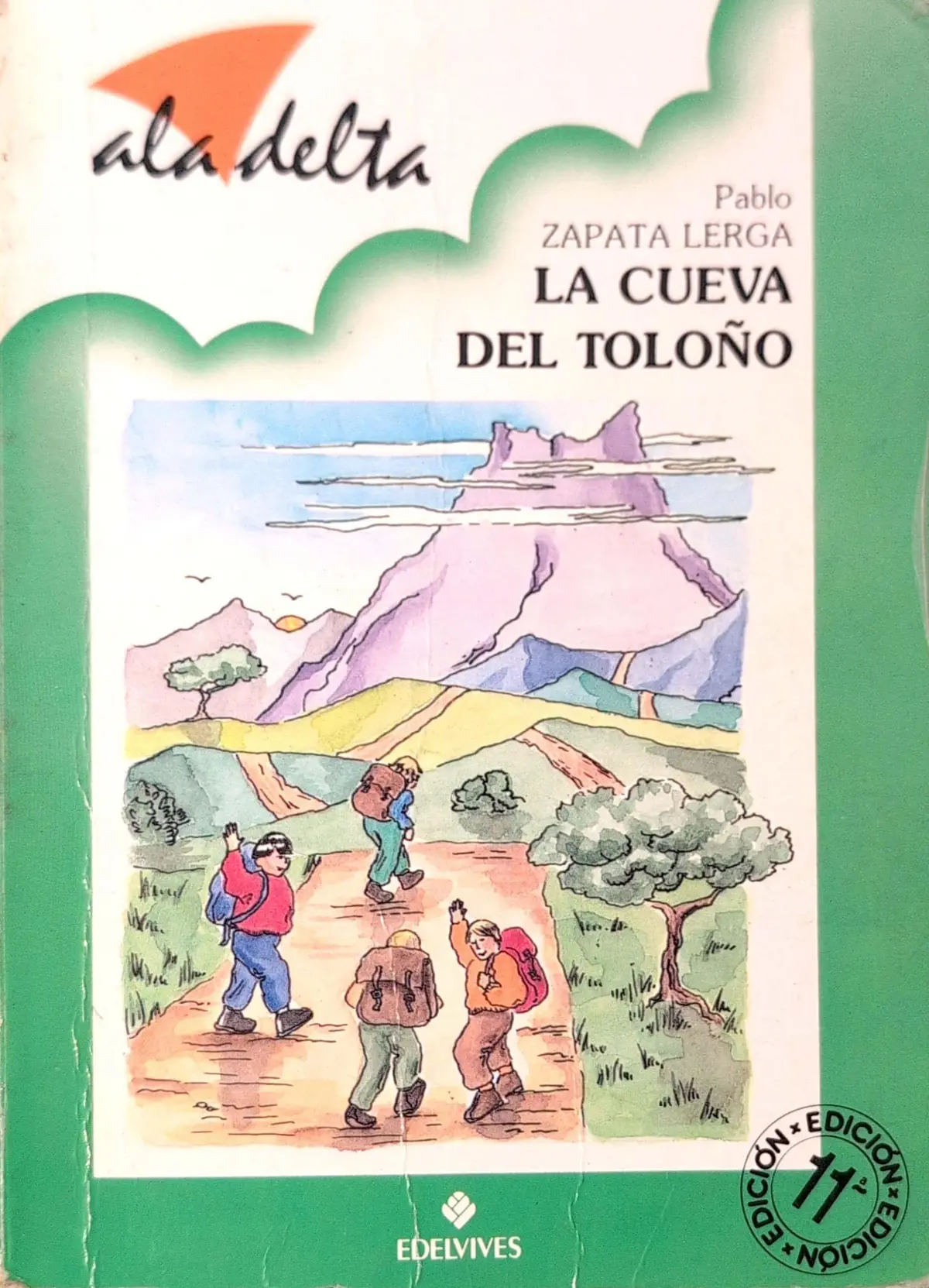 Portada de La cueva del Toloño de Patxi Irurzun