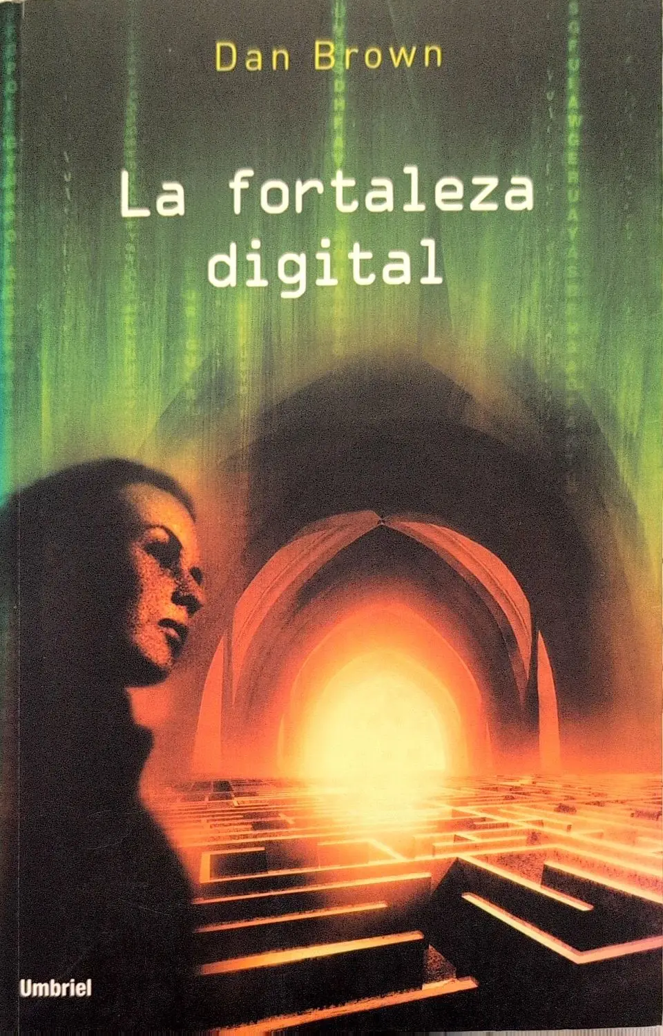 Portada de La fortaleza digital de Dan Brown