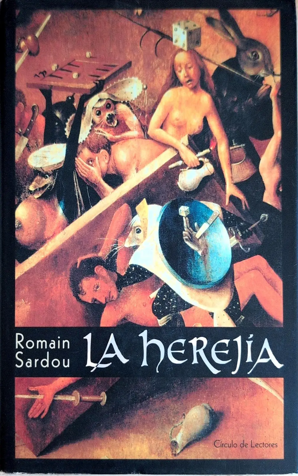 Portada de La herejía de S. J. Parris