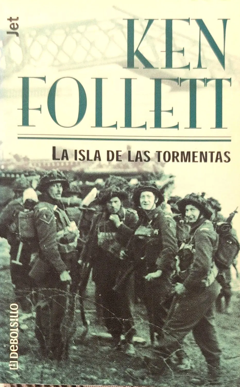 Portada de La isla de las tormentas de Ken Follett