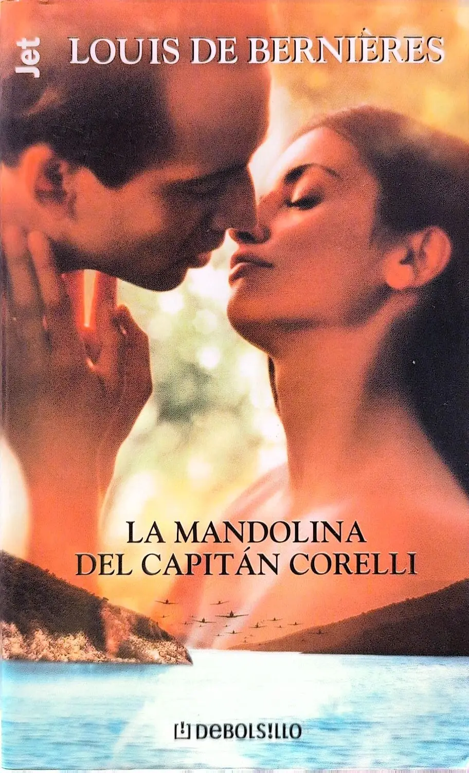 Portada de La mandolina del capitán Corelli de Louis de Bernières