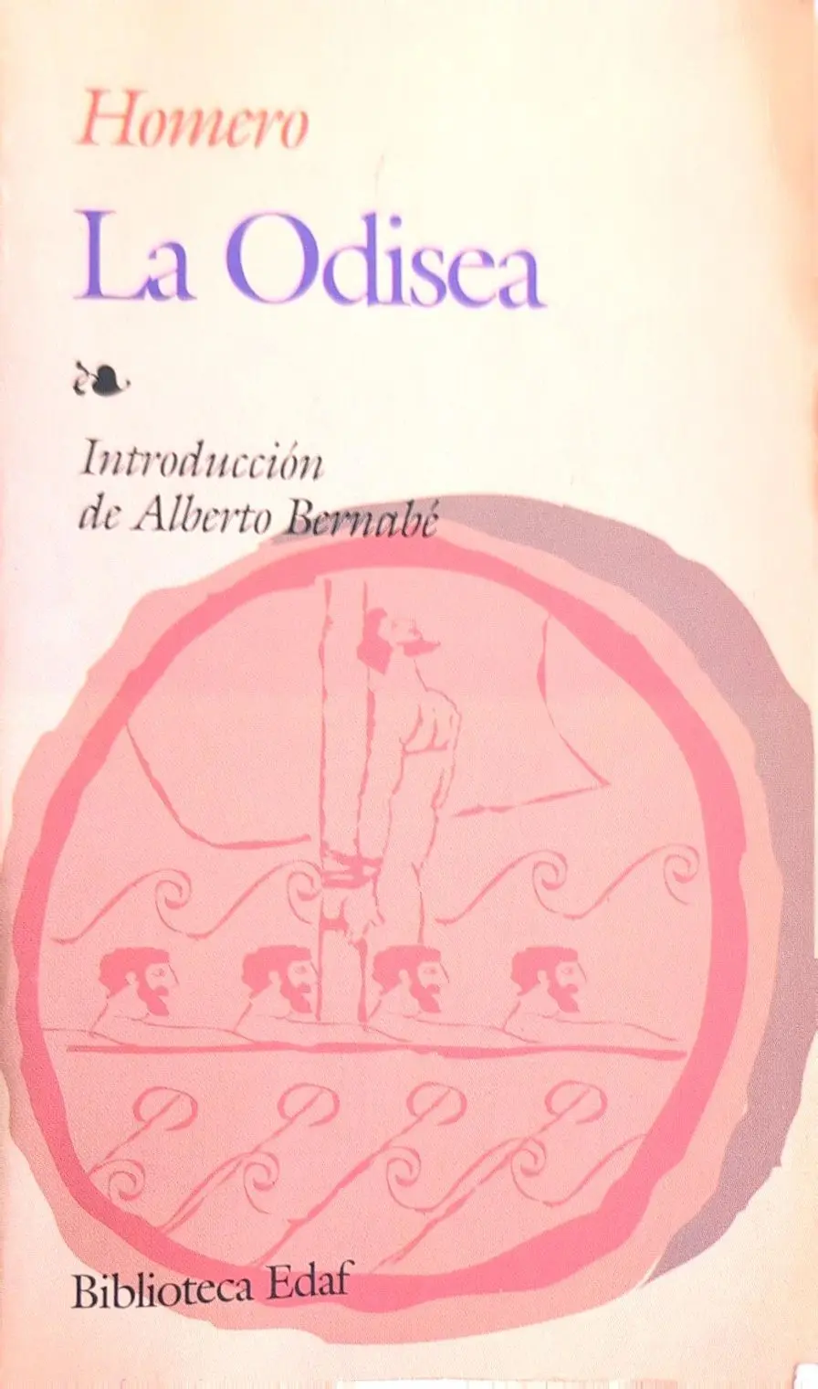 Portada de La odisea de Homero